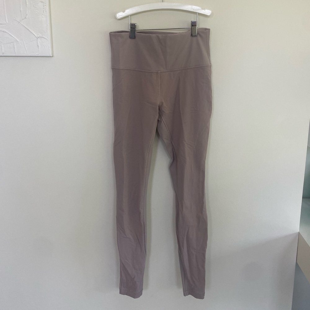 High-Waisted Blush/Light Pink Lululemon Leggings